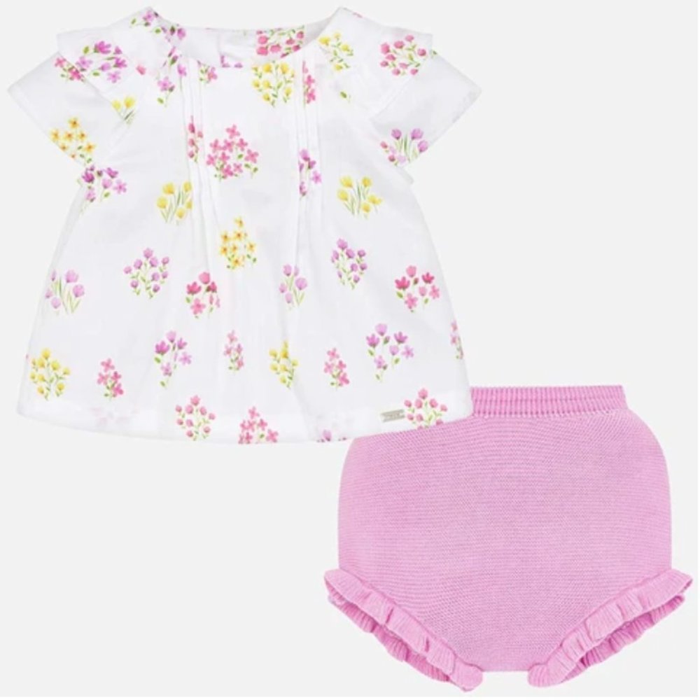 Mayoral Baby Girl 1 - 2 Months 2 Piece Outfit